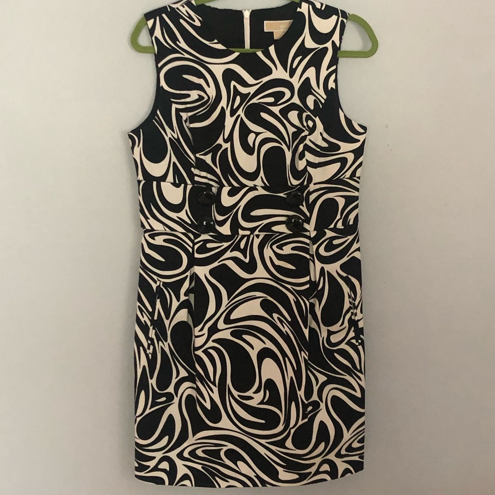 Michael Kors blank white office/work dress